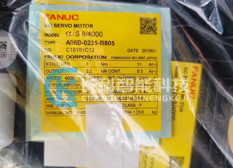 發(fā)那科伺服電機(jī)A06B-0235-B805 發(fā)那科伺服電機(jī)A06B-0235-B805