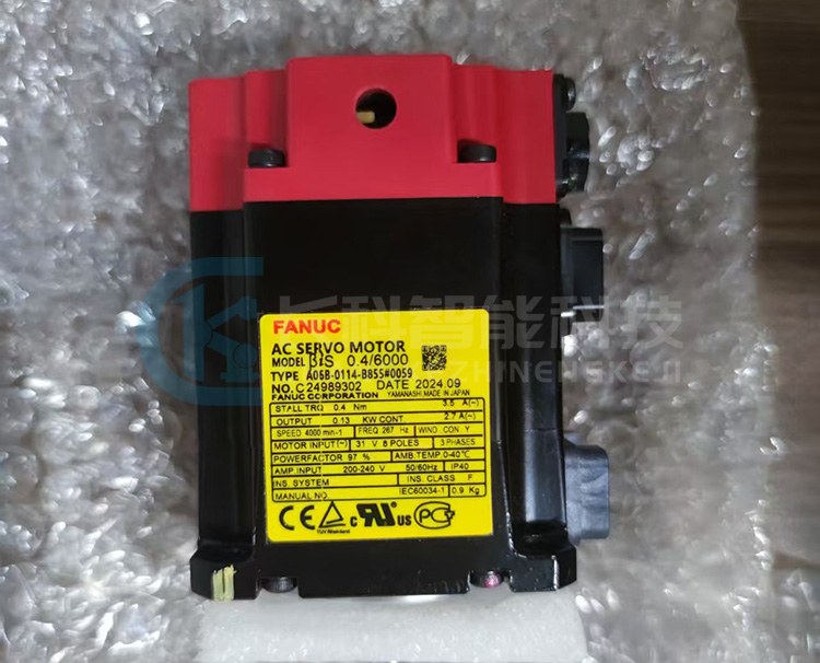 發(fā)那科電機A06B-0114-B855#0059 βiS 0.4/5000 發(fā)那科電機A06B-0114-B855#0059 βiS 0.4/5000